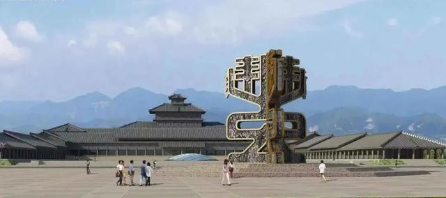 周原博物院擴(kuò)建，工程建設(shè)建筑面積80500平方米